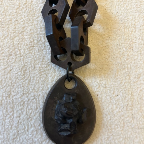 Victorian Vulcanite Necklace main image 0